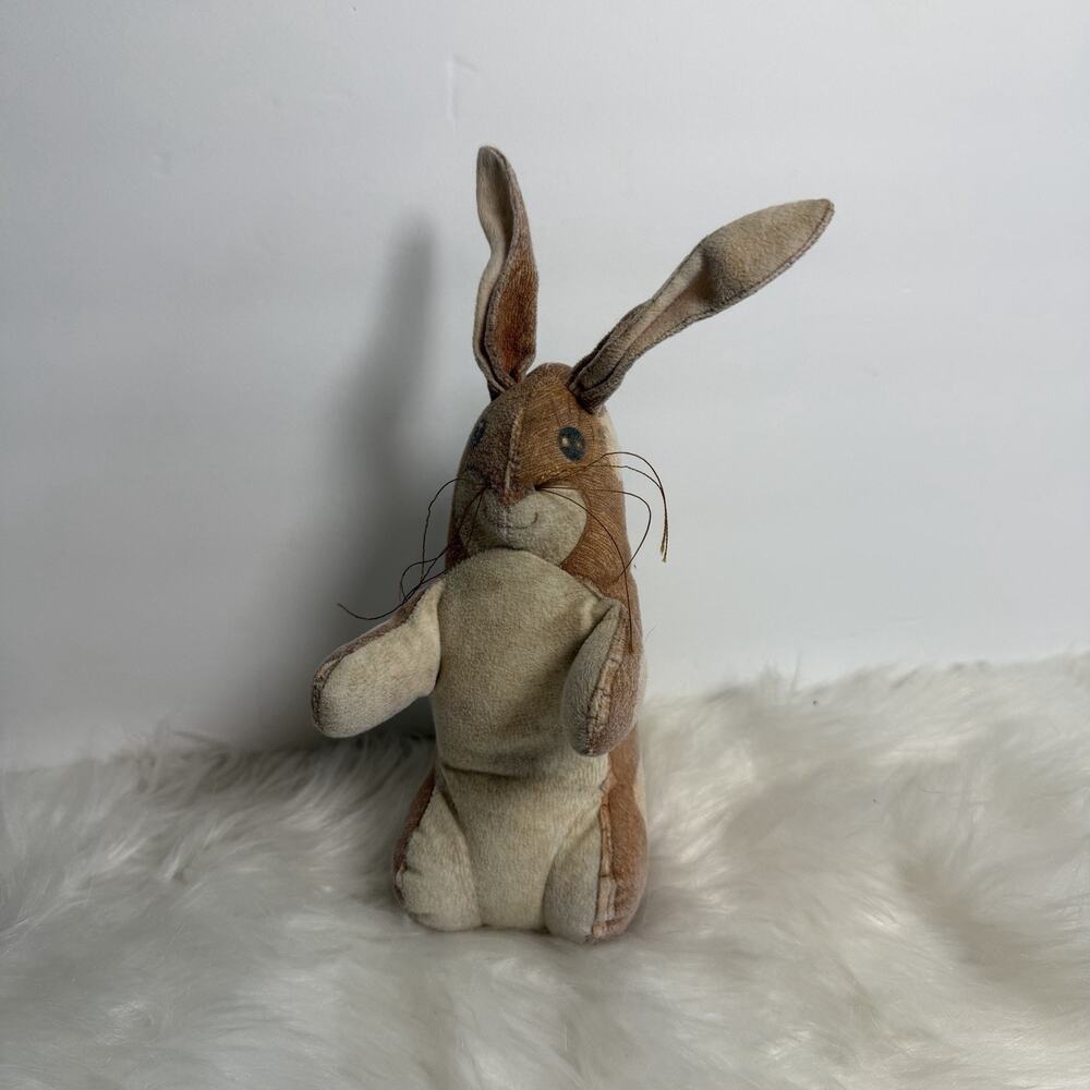 Vintage 1983 The Toy Works The Velveteen Rabbit Bean Plush Armand Eisen 7” USA